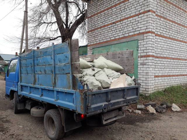 Вывоз мусора грузовым фургоном 3 тонны с утилизацией отходов в Большой Камне в октябре