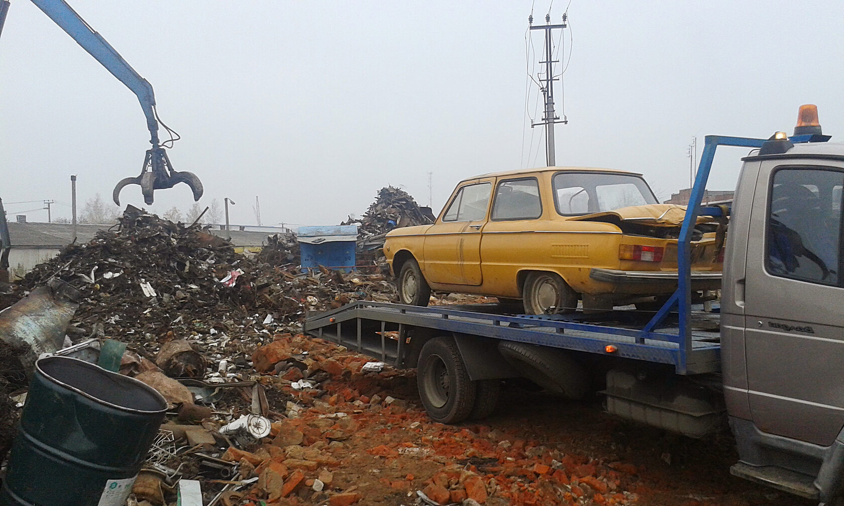 Вывоз старых автомобилей на утилизацию в Большой Камне от ПроМусор – утилизация автохлама и авто с вывозом от 304 руб