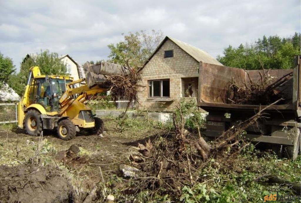 Уборка участков от мусора любой сложности в Большой Камне в октябре